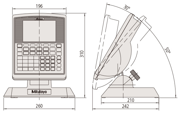 Mitutoyo ミツトヨ QM-Data200 二次元データ処理装置 内部電池交換済み 管理23D0522I-H02